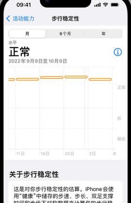 通江iPhone手机维修如何在iPhone开启'步行稳定性通知'