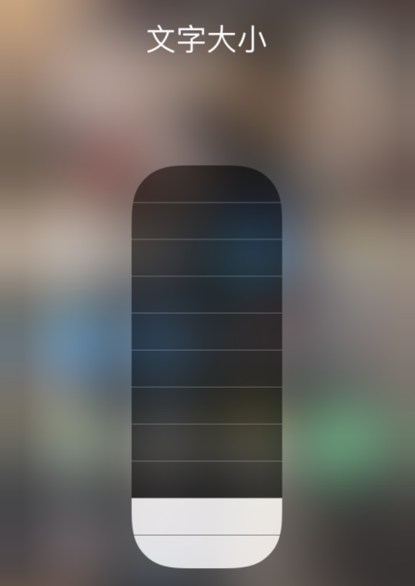 通江苹果手机维修分享小技巧：在 iPhone 控制中心快速调节字体大小 